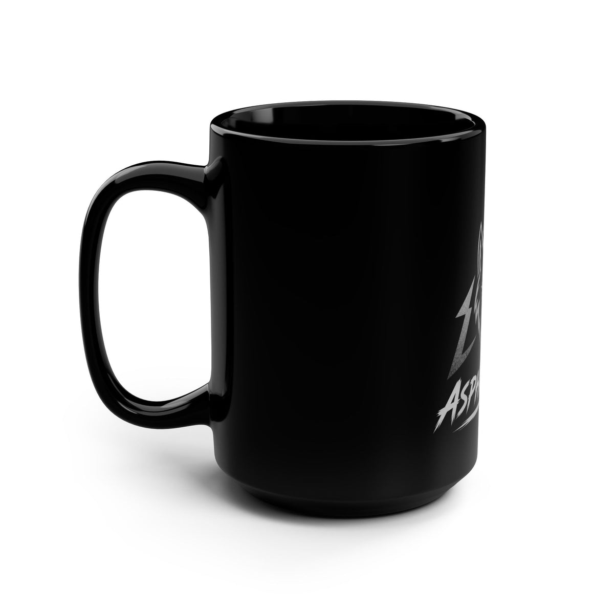 Asphaltwolf Tasse Schwarz – Bild 4
