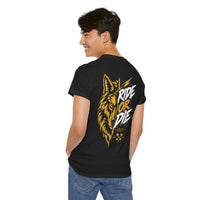 Ride or Die Wolf T-Shirt Schwarz – Bild 10