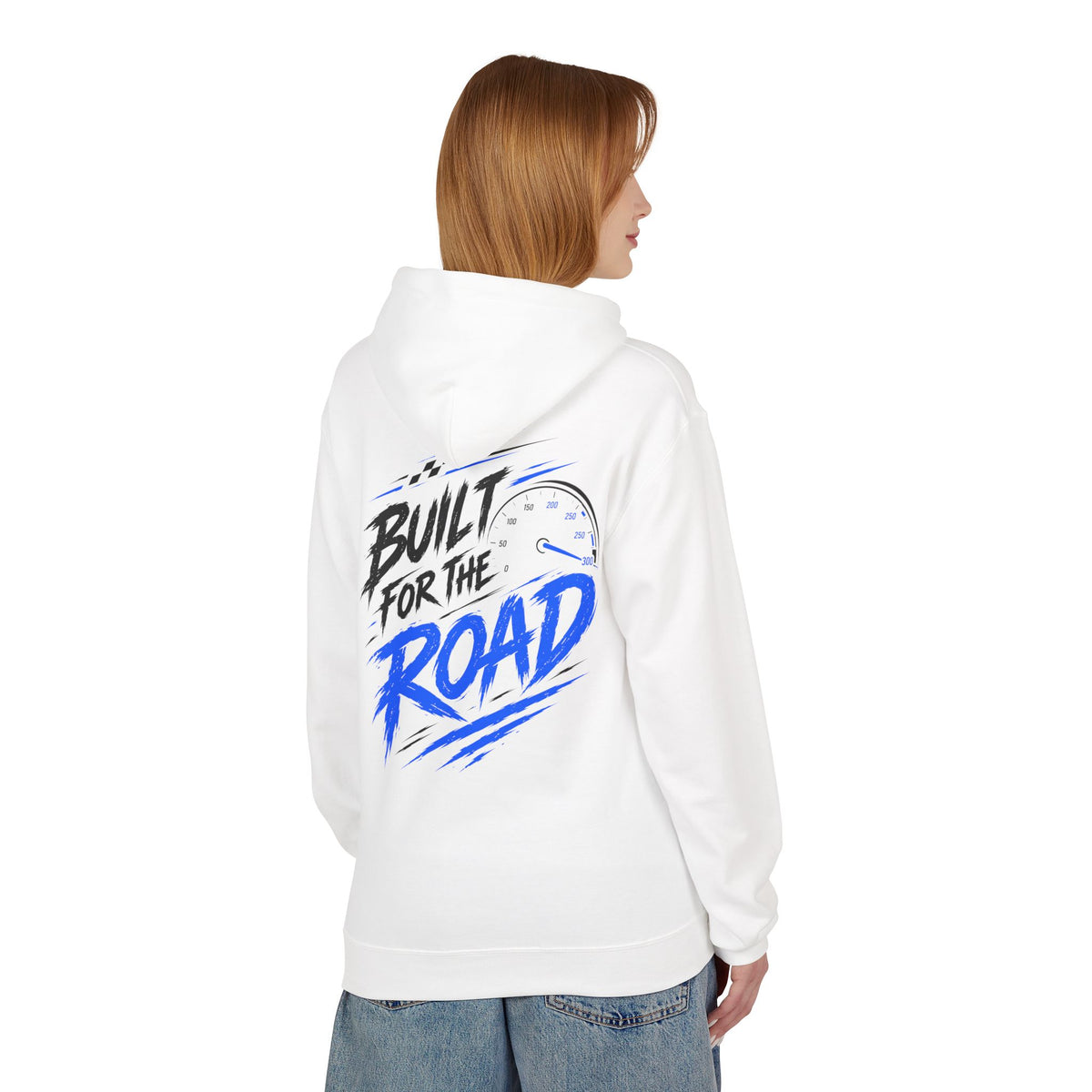 Built for the Road Hoodie Weiß – Bild 4