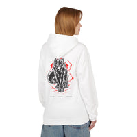 Wolf Spirit Hoodie Weiß – Bild 4