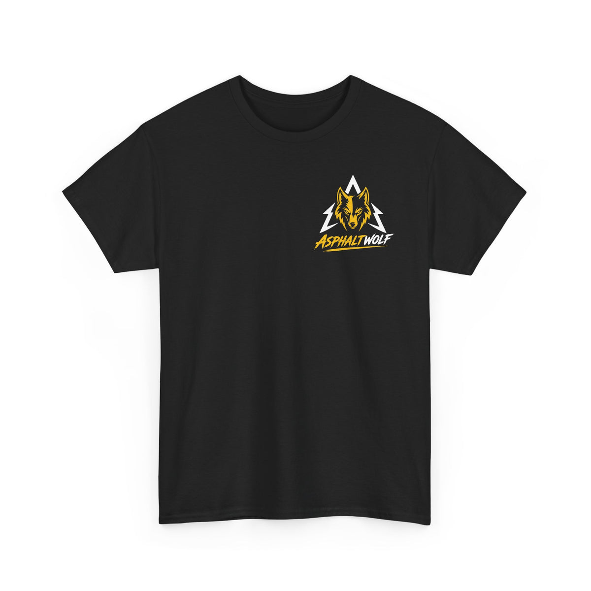 Ride or Die Wolf T-Shirt Schwarz – Bild 2