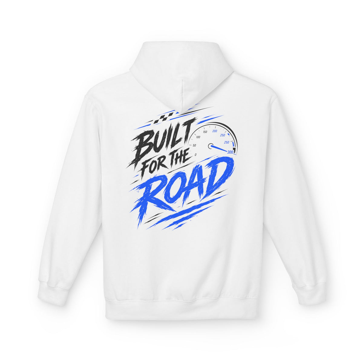 Built for the Road Hoodie Weiß – Bild 2
