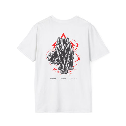 Apex Alpha Wolf T-Shirt Weiß – Bild 2