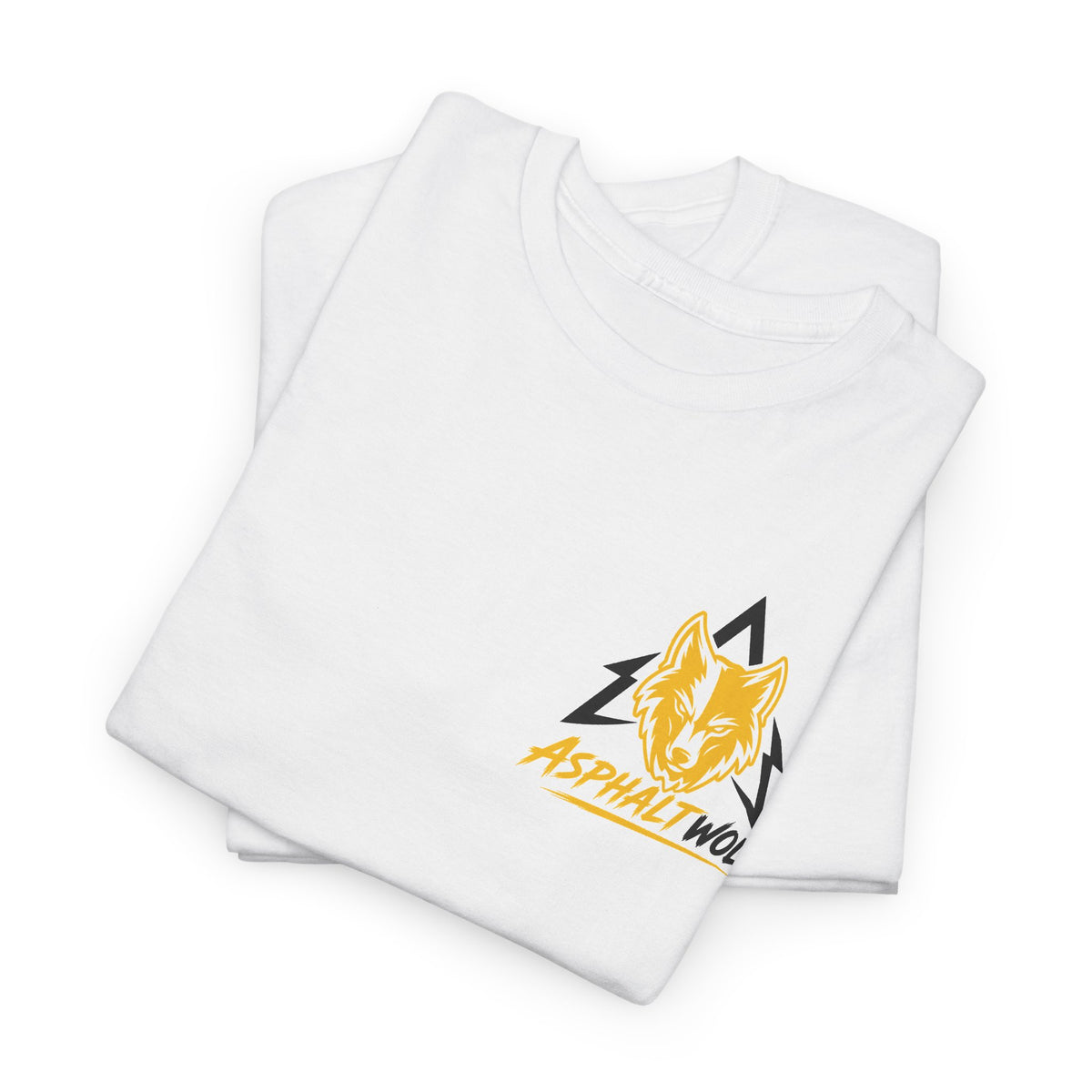 Ride or Die Wolf T-Shirt Weiß – Bild 4